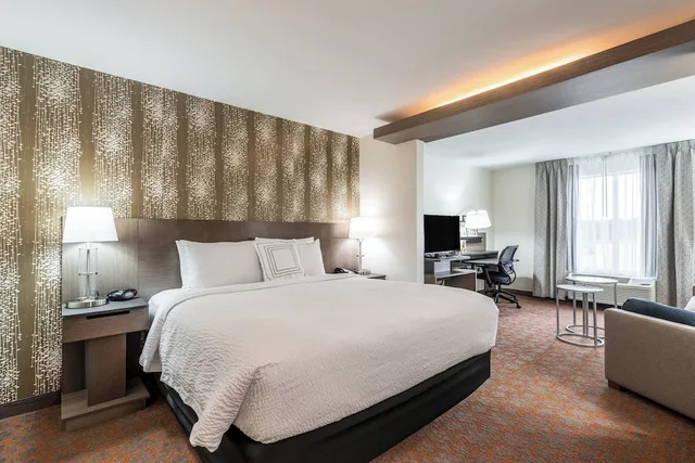 استوديو بسرير كينج مع أريكة، Fairfield Inn Suites By Marriott St Joseph Stevensville 1/5