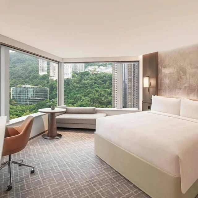 Infinity, King Bed، Jw Marriott Hong Kong Hotel 2/3