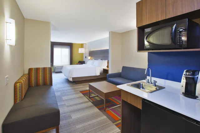 جناح تنفيذي بسرير كينج مع أريكة، Holiday Inn Express Hotel Suites Auburn Hills 5/5