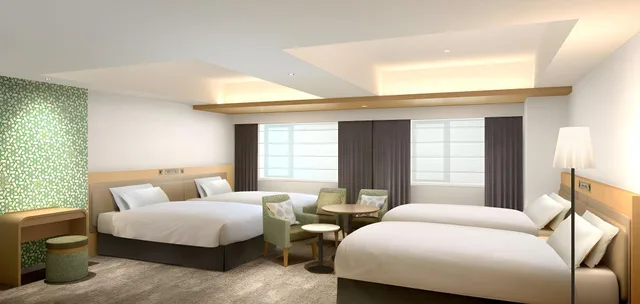 غرفة قياسية رباعية، Hotel Emion SAPPORO 1/1