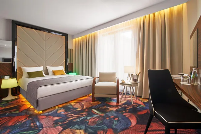 غرفة سوبيريور بسرير كوين، Inx Design Hotel 3/8