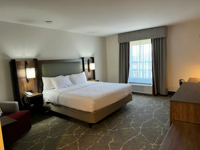 غرفة بسرير كينج لذوي الإعاقة، Hampton Inn Suites Dobson 3/4