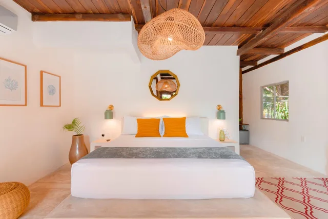 غرفة ديلوكس بسرير كوين، Azulea Hotel and Spa Bacalar 3/6