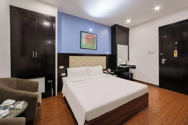 غرفة ديلوكس بسرير كوين، A25 Hotel - 15 Hang Than 3/4