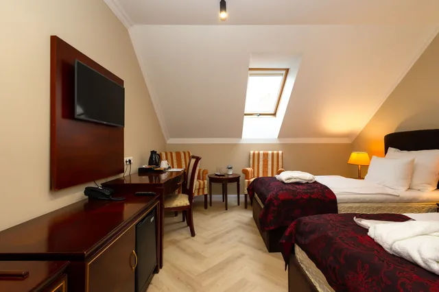 غرفة قياسية بسريرين منفصلين، Grand Hotel Sole 2/3