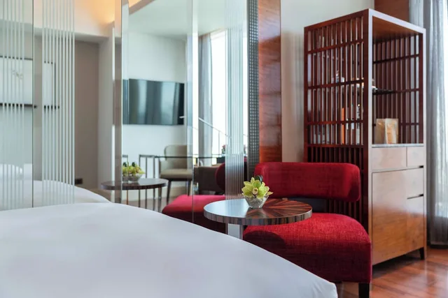 غرفة ديلوكس بسريرين مزدوجين، Grand Hyatt Manila 4/8