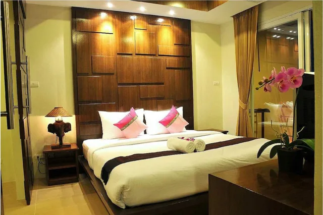غرفة فاخرة بسرير مزدوج، Boonjumnong Modern Apartment 2/4