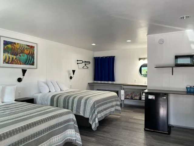 غرفة كلاسيكية بسريرين كوين، Swell Motel 1/3