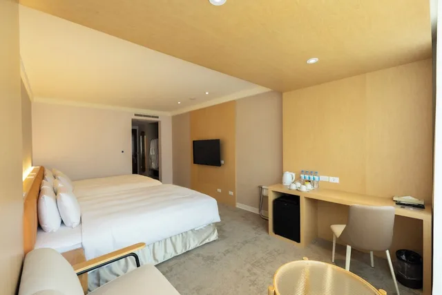 غرفة بريميوم عائلية بسريرين كوين، Hotel Tainan 3/4