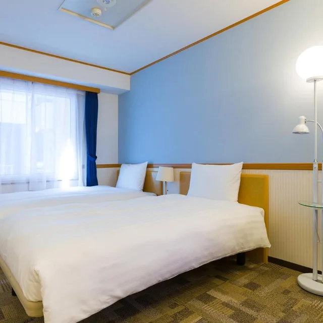 غرفة بسريرين منفصلين للمدخنين، Toyoko Inn Kokura-eki Shinkansen-guchi 6/10