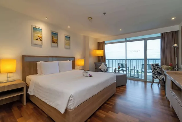 غرفة ديلوكس بسريرين منفصلين بإطلالة على البحر، Radisson Resort and Spa Huahin 2/4