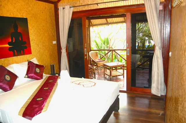 بنغل عائلي بسريرين مزدوجين، Baan Sukreep Resort 1/5