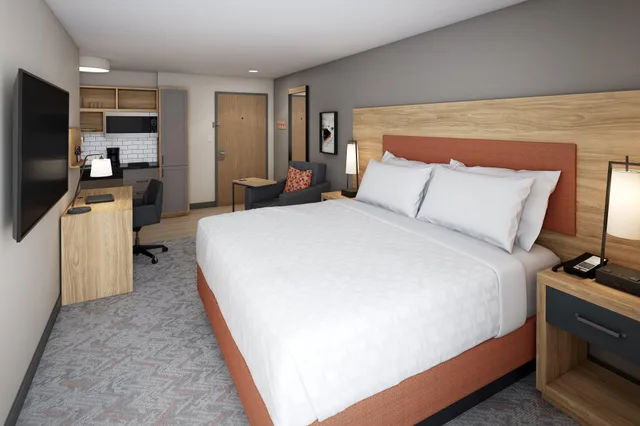 استوديو بسرير كوين، Hawthorn Suites By Wyndham Panama City Beach Fl 1/4