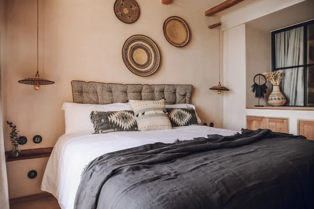 غرفة عائلية بسريرين كينج بإطلالة على البحر بحوض استحمام، NOMAD HOTEL XABIA PORT 1/4