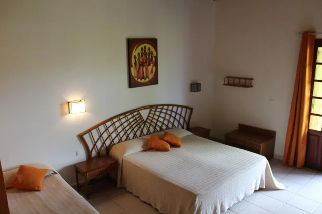 استوديو غراند كبير بسرير كوين بإطلالة على البحر بمطبخ صغير، Habitation Grande Anse 2/6