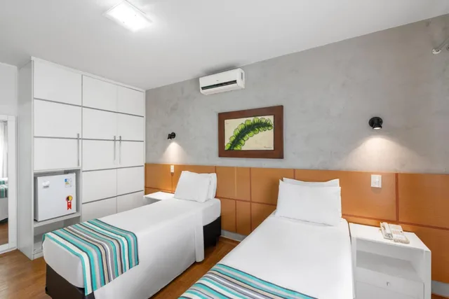 غرفة ديلوكس بسريرين منفصلين، Capcana Hotel Sao Paulo Jardins 1/4