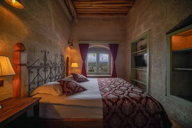 جناح بسرير كوين، Taka Ev Cave Hotel & Guest House 1/2