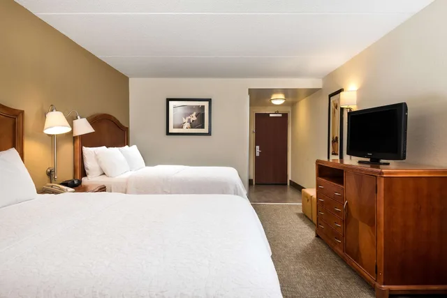 غرفة قياسية بسريرين كوين، Hampton Inn Roanoke/Hollins - I-81 1/4
