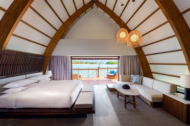 Overwater, Bure, Villa, King Bed, Adult Only, Balcony، Fiji Marriott Resort Momi Bay 1/3