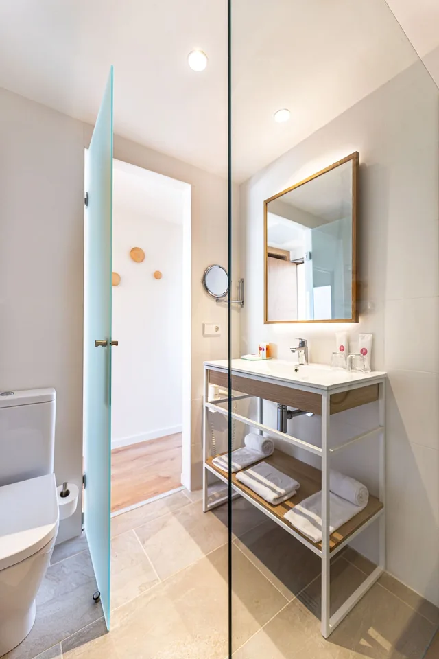 جناح بسريرين منفصلين بشرفة، Js Portocolom Suites 10/10