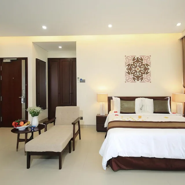 غرفة ديلوكس بسرير مزدوج بشرفة، Glenwood City Resort 2/5
