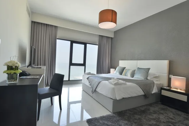 شقة بسرير كينج بغرفة نوم واحدة بإطلالة جزئية على البحر، Lagoona Beach Luxury Resort And Spa 3/6