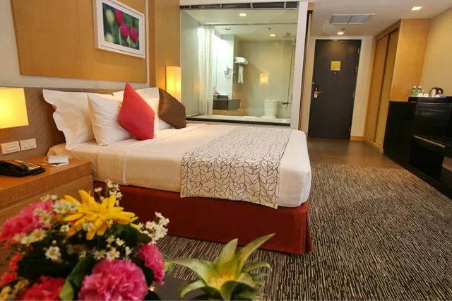 غرفة ديلوكس بسرير كينج بشرفة، Amaranth Suvarnabhumi Hotel 10/19