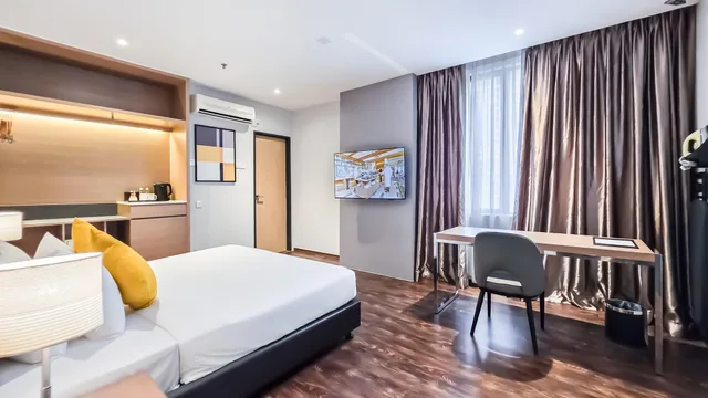 غرفة تنفيذية بسرير كينج، Ibis Styles Johor Bahru City Centre 3/4