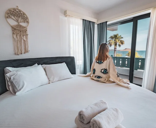 جناح استوديو فاخر مع أريكة، Kefi Beach And Suites 1/7