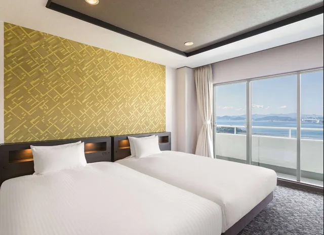 Japanese Western, Junior Suite, Classic, Single, Twin Beds, 4 Futon Beds, Ocean or Sea View، Grand Mercure Awaji Island Resort & Spa 1/1