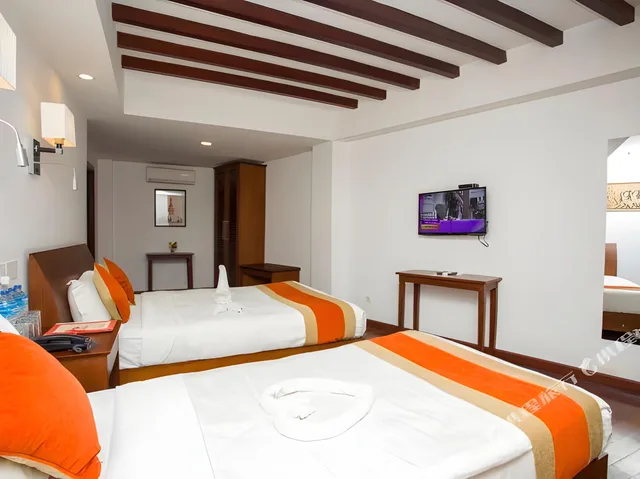 غرفة ديلوكس عائلية بسرير كينج وسرير فردي، Apsara Boutique Hotel 1/1