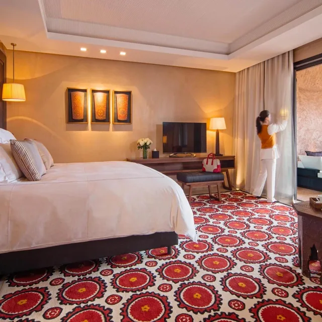 جناح ديلوكس بسرير مزدوج بإطلالة على الجبل، FAIRMONT ROYAL PALM MARRAKECH 1/3