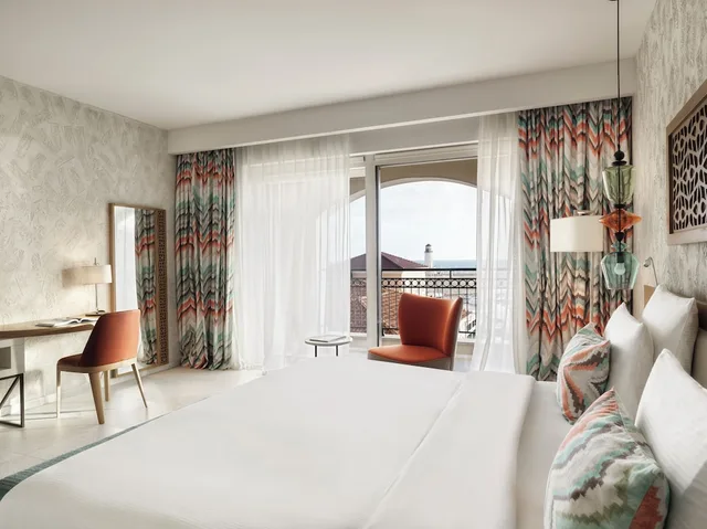 غرفة ديلوكس بسريرين منفصلين بإطلالة على البحر، The Chedi Lustica Bay Hotel 6/10