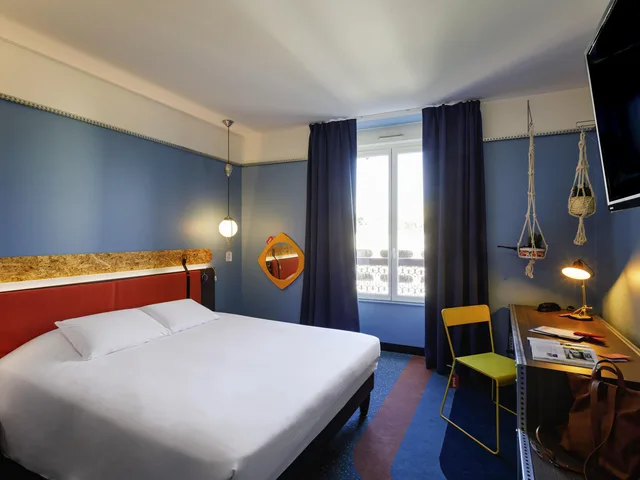 غرفة بسرير مزدوج، Greet hotel Lyon Confluence 2/8