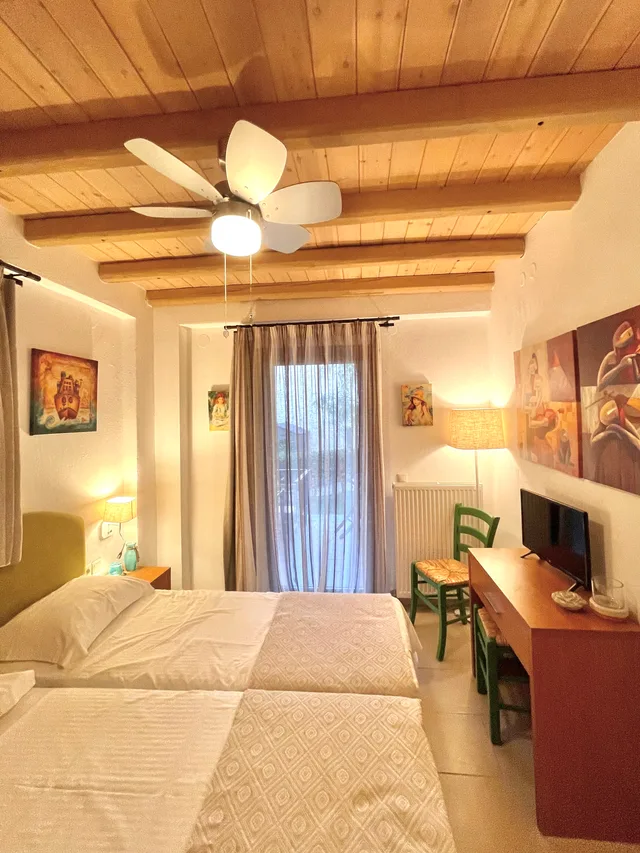 فيلا بإطلالة على الحديقة، Koumaros Villas 1/1