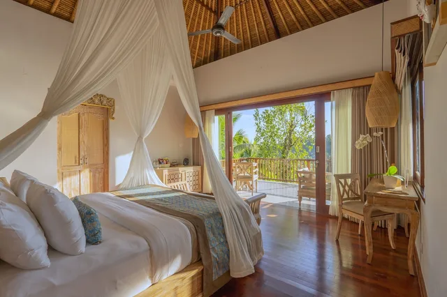 فيلا بسرير كينج بإطلالة على المسبح بغرفة نوم واحدة، Maha Hills Resort by Mahaprana Experience 1/10