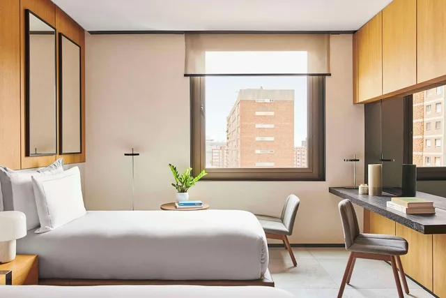 غرفة بسريرين منفصلين، Grand Hyatt Barcelona 5/10
