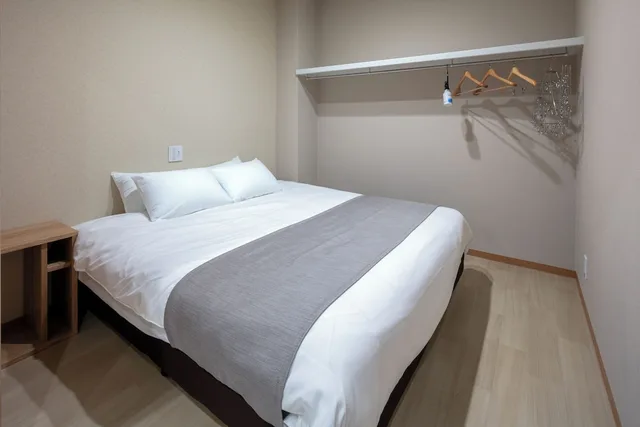 جناح كلاسيكي بفرشتي فوتون وسرير كوين بغرفة نوم واحدة بجاكوزي، Randor Residential Hotel Kyoto Suites 4/9