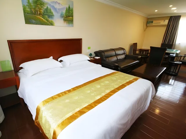 جناح سوبيريور بسرير كوين، Greentree Inn Shanghai Meilan Lake Hutai Road Express Hotel 1/2