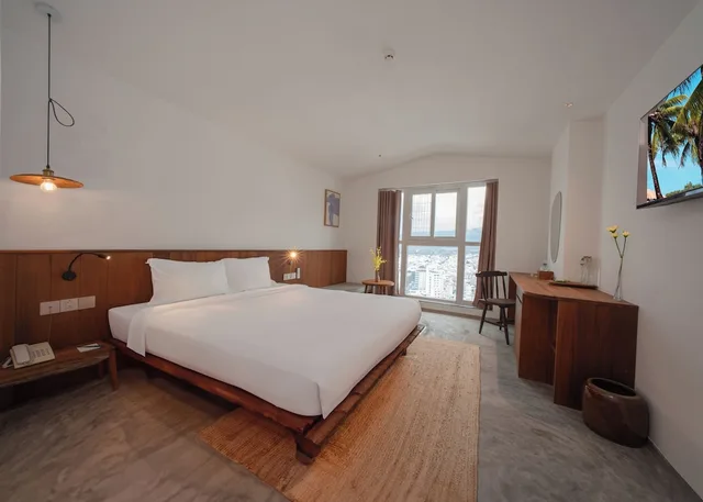 Rustic, King Bed, City View، GREEN WORLD HOTEL NHA TRANG 5/7