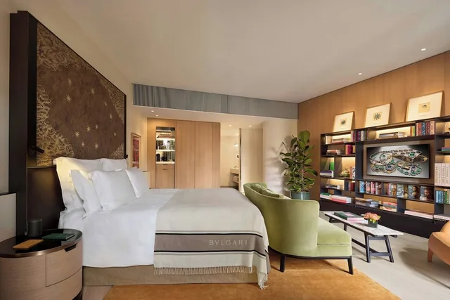 جناح جونيور بسرير كينج بغرفة نوم واحدة، Bulgari Hotel Milano 4/10