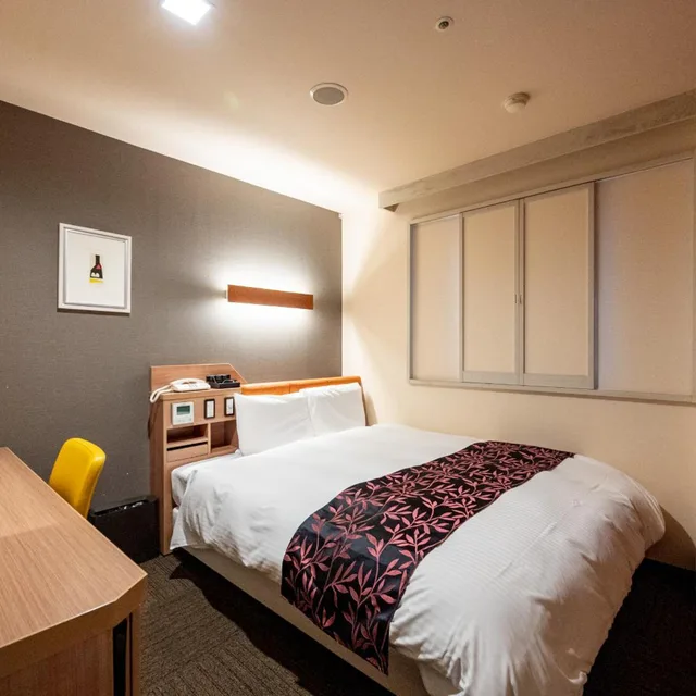 غرفة بسرير مزدوج للمدخنين، Kagoshima Plaza Hotel Tenmonkan 2/4