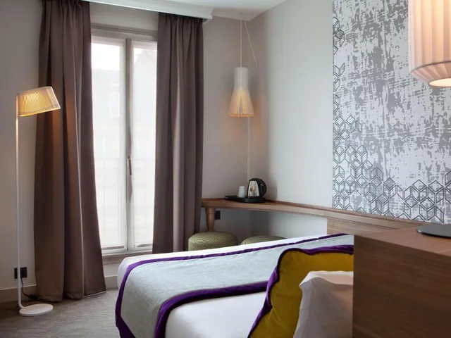 غرفة مفردة بسرير مزدوج، Hotel Des Nations Saint Germains 6/6