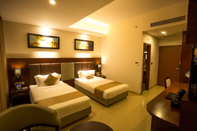 غرفة ديلوكس بسريرين منفصلين، Zabeer Hotel International 1/4