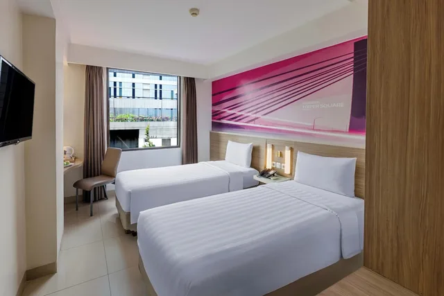 غرفة قياسية بسريرين منفصلين، favehotel Hyper Square 1/9