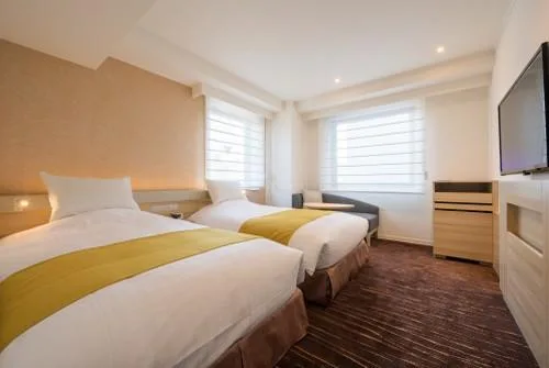 غرفة قياسية مفردة بسريرين منفصلين للمدخنين، Hotel Jal City Sendai 1/1
