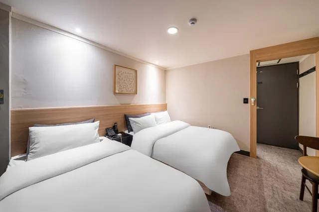 غرفة بسريرين منفصلين، Pyeongtaek Stay Hotel 3/10