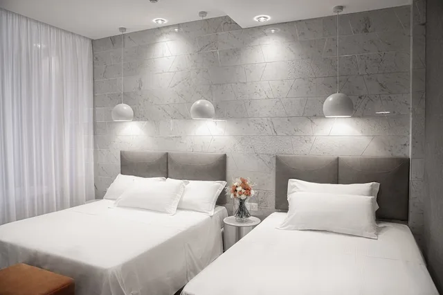 Deluxe, Quadruple, 1 Double and 1 Single Bed, Ambienthotels Panoramic 1/5