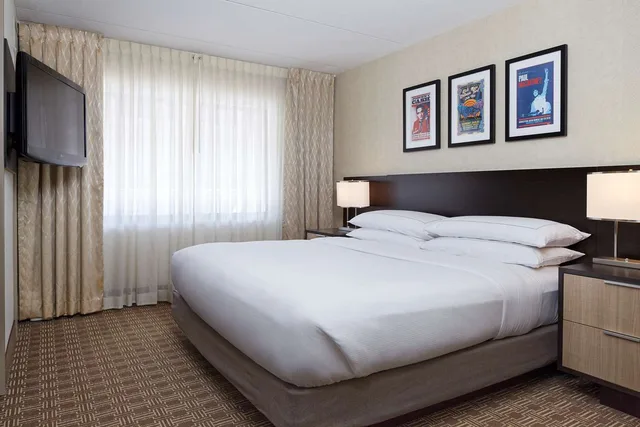 جناح بسرير كينج بإطلالة على المسبح، Doubletree Suites By Hilton Nashville Airport 1/1