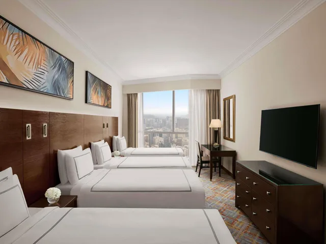 Classic, Quadruple, 4 Beds, Partial Haram View، سويس اوتيل المقام مكة(Swissotel Al Maqam Makkah) 1/6